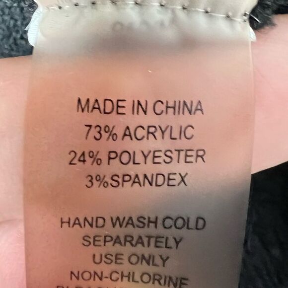 Vince Camuto Black Crewneck Knitted Sweater Size M - Picture 4 of 10